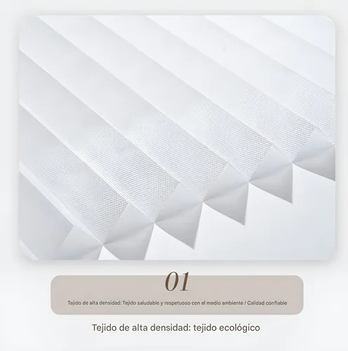 Cortina Autoadhesiva Sin Taladro, Bloqueo Luz 90x240 Blanco 15