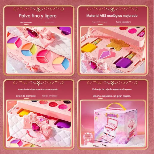 Juguetes De Maquillaje Cosmético Para Niñas 3