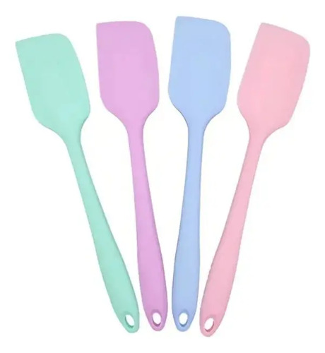 Espátula De Silicona Set De 4 Para Repostería Y Cocina 15