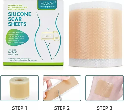 Parche Elimina Cicatrices - Gel Silicona Cicatriz 4cmx1.5m 18