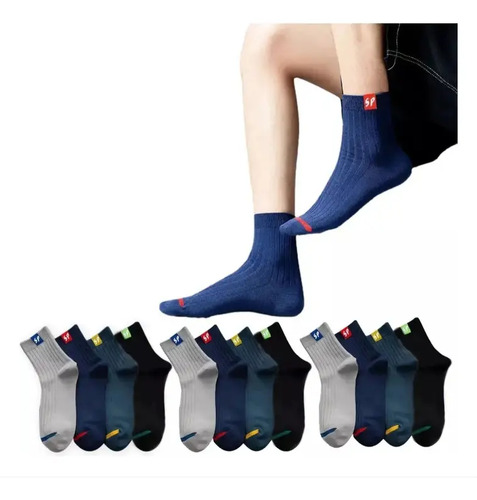 Pack 12 Pares Calcetines Bambú Hombre Invierno¡alta Calidad! 12 Pares Por Paquete 39-44