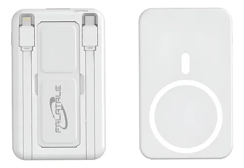 Powebank Ym-903 Compatible Con iPhone Con 10.000 Mah Blanco Blanco 7