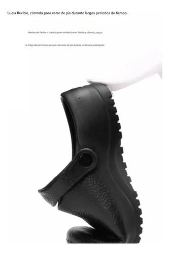 Zapato Para Chef Cocina Masculino Cómodo Antideslizantes 9