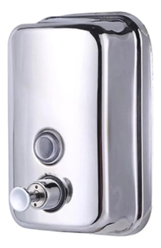 Dispensador De Jabón Acero Inoxidable 304 500 Ml Color Plateado 8