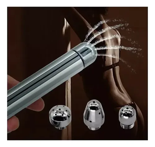 Ducha Anal Vaginal Enema Para Lavado Enjuague 3 Cabezales 12
