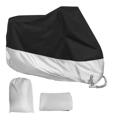Funda Cubre Bicicleta Moto Carpa 100% Impermea 245*105*125cm Sujeto 15