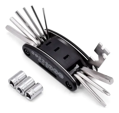Kit Herramientas Bicicletas Parche Pinchazo Bici Reparación 4