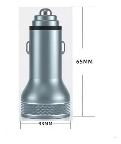 Cargador Auto Essager, Carga Rápida 36 W, Tipo Usb Y Tipo C Plateado 10