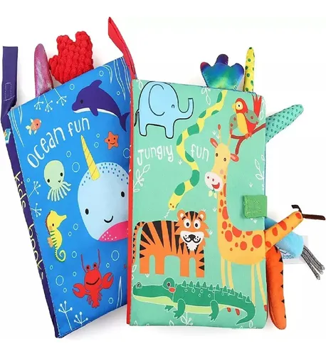 Libro Sensorial Para Niños/niñas Para Estimulación Temprana 13