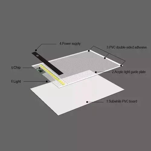 Mesa De Luz Portátil Con Diseño Led Digitalizador A4. Drawe Audífonos 13
