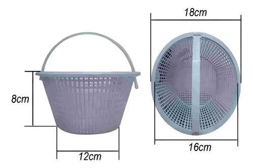 Cesta De Skimmer De Piscina Con Mango Estándar 3