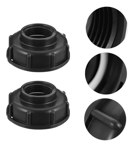 Tapa Adaptador S60x6 Ibc Ó Bidón Con Salida1pulgada 32mm 2pc 18