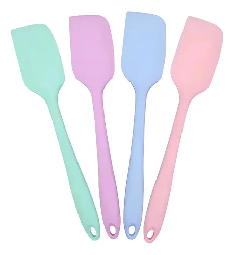 Espátula De Silicona Set De 4 Para Repostería Y Cocina 9
