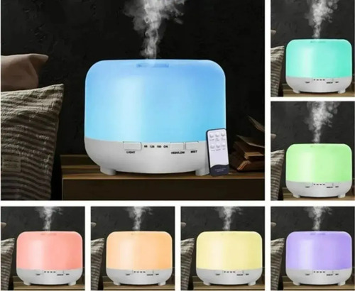 Humidifacores Aromaterapia 500ml Marro Claro+6x10ml Esencias Marrón Claro 9