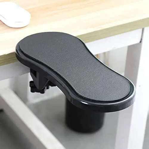 Apoyabrazos Para Computadora Escritorio-giratorio 180° Negro 12