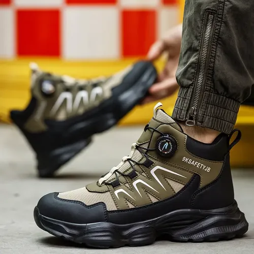 Botas De Seguridad Hombre Trabajo De Zapato Tenis Industrial 7