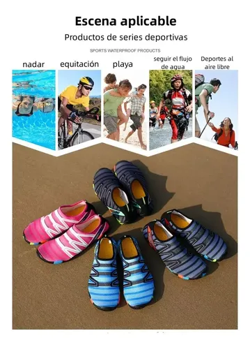 Surf Playa Agua Zapatos Zapatos De Vadeo Antideslizante S18 7