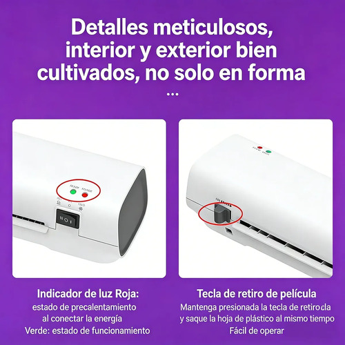 Termolaminadora Plastificadora +cortador De Papel +300 Micas 13