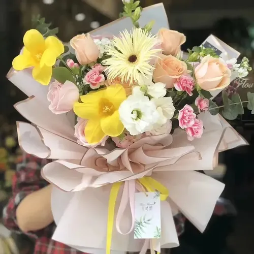 Papel Coreano 20 Pliegos Para Arreglos De Flores, Regalos 5