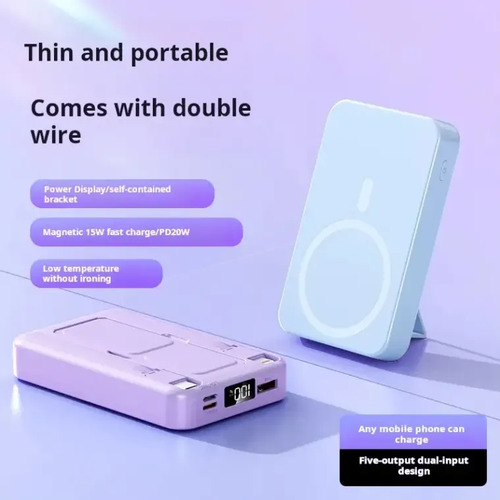 Powebank Ym-903 Compatible Con iPhone Con 10.000 Mah Blanco Blanco 17