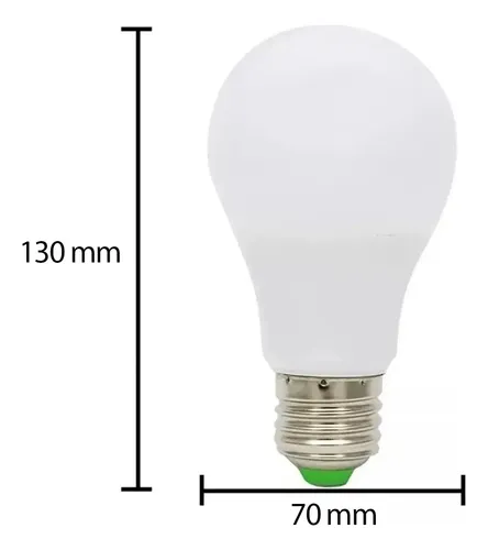 Pack 5 Ampolletas Led 15w E27 Sec Luz Cálida/fría Hbled 12