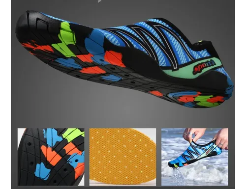Surf Playa Agua Zapatos Zapatos De Vadeo Antideslizante S18 13