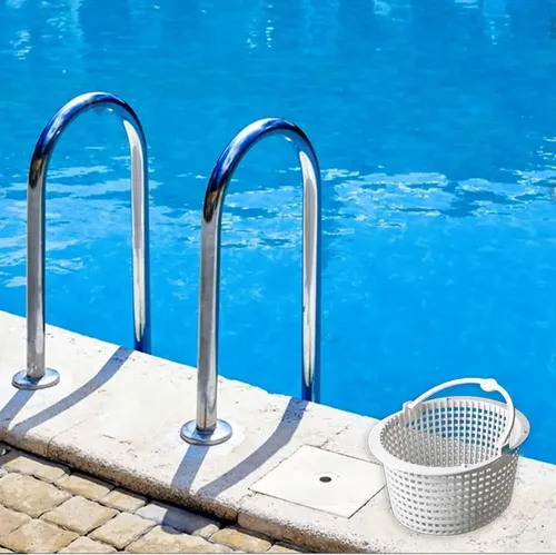 Cesta De Skimmer De Piscina Con Mango Estándar 9