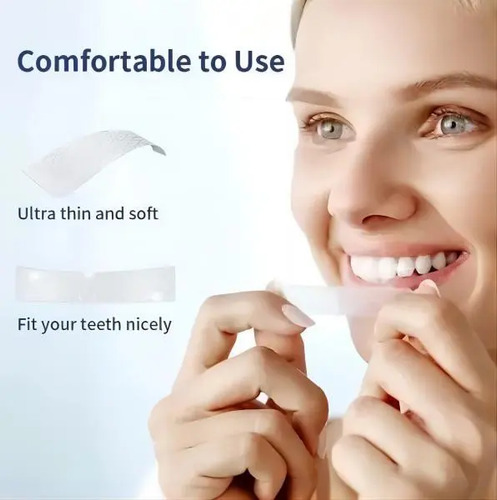 Tiras Blanqueadoras Advanced Teeth Whitening Strips 28 Unid. 10