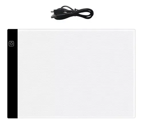 Mesa De Luz Portátil Con Diseño Led Digitalizador A4. Drawe Audífonos 20