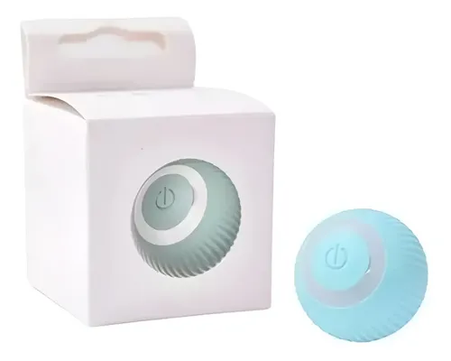 Pet Gravity Juguete Gato Bola Interactivo Inteligente Recarg Azul 8