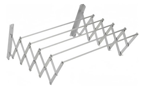 Tender De Pared Retráctil Aluminio Blanco Click Ventas 80cm 7
