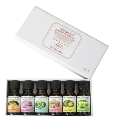 Humidifacores Aromaterapia 500ml Marro Claro+6x10ml Esencias Marrón Claro 17