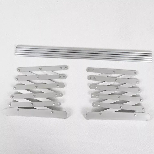 Tender De Pared Retráctil Aluminio Blanco Click Ventas 80cm 18