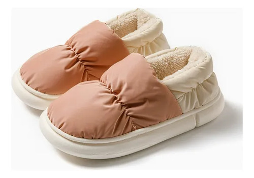 Pantuflas Todo Incluido Impermeables Y De Algodón Polar 11
