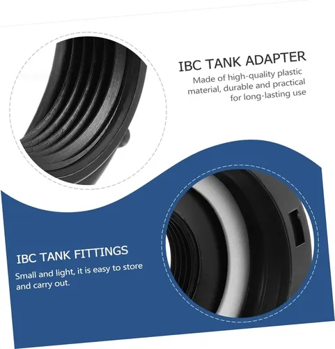Tapa Adaptador S60x6 Ibc Ó Bidón Con Salida1pulgada 32mm 2pc 12
