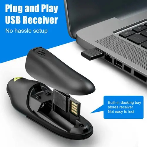 Puntero Laser Presentador Diapositivas Usb 9