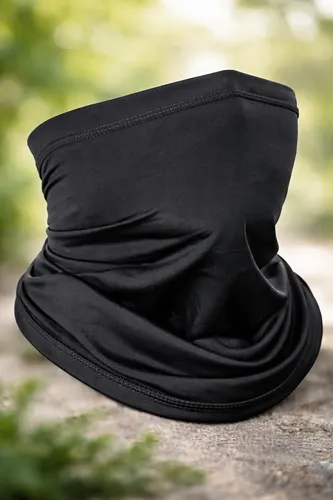 Bandana Mascara Cuello Elástica Uv400 Negro Talla Única 6