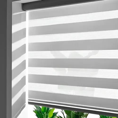 Cortina Autoadhesiva Sin Taladro, Bloqueo Luz 90x240 Blanco 11