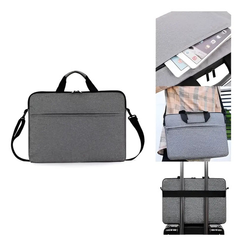 Bolso Ordenador Para Notebook Funda Portátil Fundas 17inch Gris 19