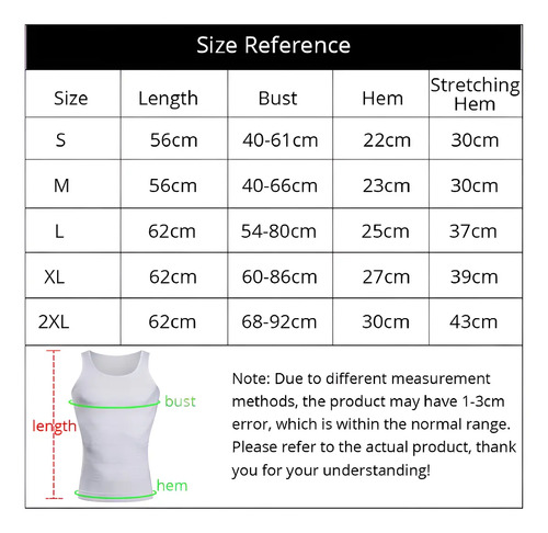 Faja Polera Reductora Camiseta Reductora Hombre Compresion Talla L Negro/blanco 4