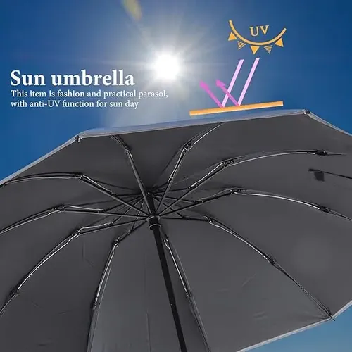 Paraguas Plegable Automático,luvia Y Sombrilla De Protección 8