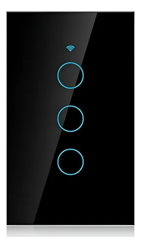 Apagador Inteligente Wifi Sin Cable Neutro 1,2 O 3 Canales 18