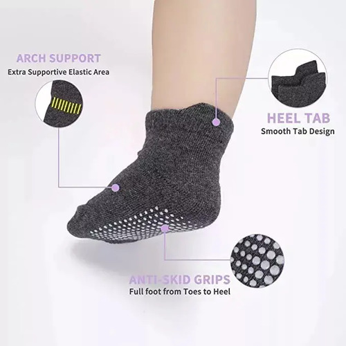 Calcetines Antideslizantes Para Bebés (12-36meses) 6 Pares 11