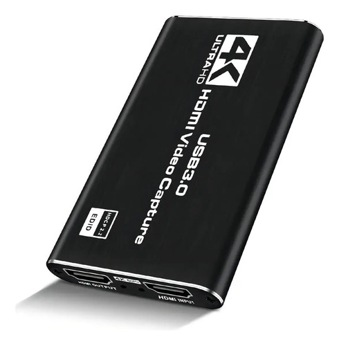 Capturadora Hdmi 4k Ultra Video Audio Mic In Streaming 3.0 10