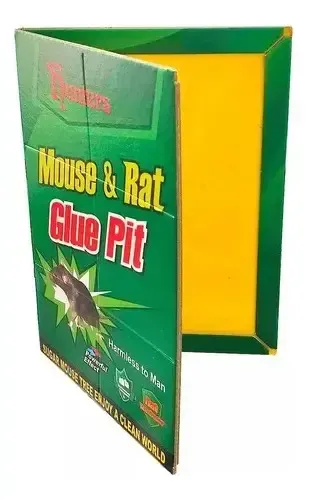 Trampa Raton Pegajosa Adhesiva X10 Control Atrapa Pegamento 15