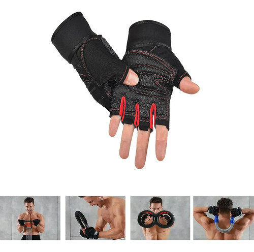 Guantes Entrenamiento Gym Pesas Alta Calidad! 7