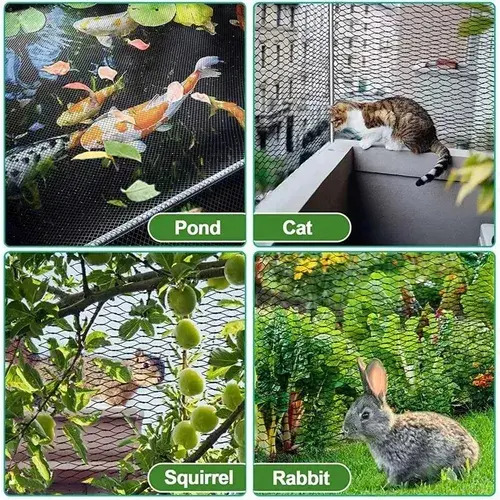 Red Antipájaros Para Protección De Jardines, Malla De Jardín 5