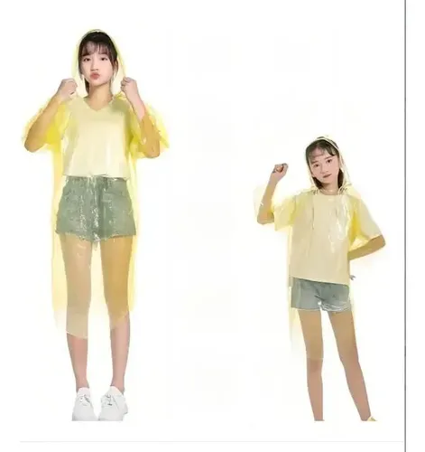 Poncho Capa Impermeable Ultraliviano Portátil Estilo Llavero Aleatorio M 12