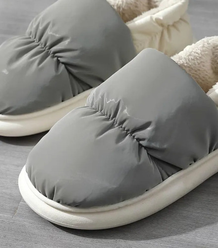Pantuflas Todo Incluido Impermeables Y De Algodón Polar 6