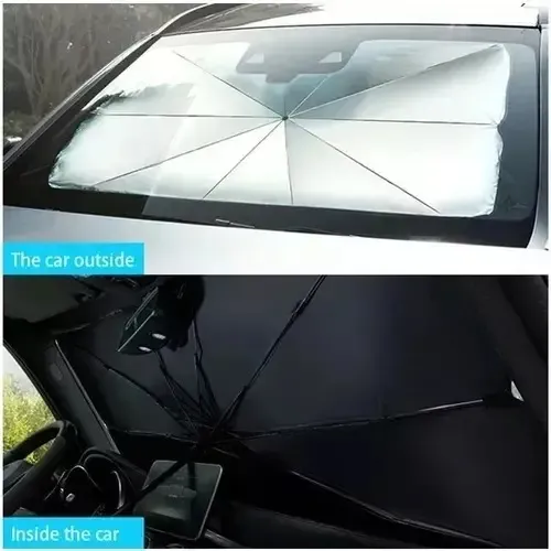 Quitasol Parasol Parabrisas Auto Tipo Sombrilla Cubre Sol 12